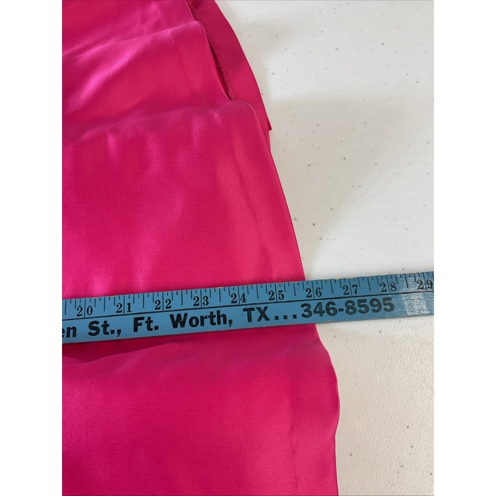 NEW Betsey Johnson Pink Strapless Party Prom HOCO Dress Size 2 Satin Bow flirty - Picture 7 of 9